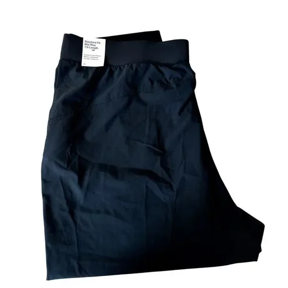 Nike Dri-FIT Bliss Victory NWT XXL Women's Black Pull-on pants 7/8 - Picture 3 of 7